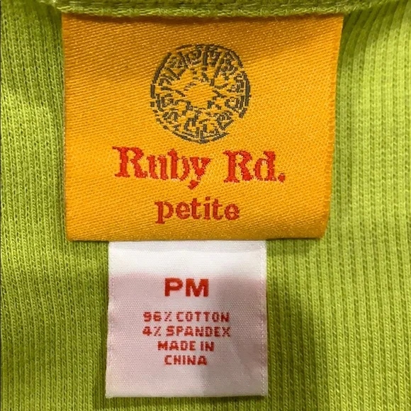 Ruby Rd beaded top - Picture 6 of 6